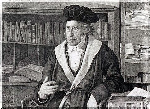 Georg Friedrich Wilhelm Hegel, a philosopher of German idealism