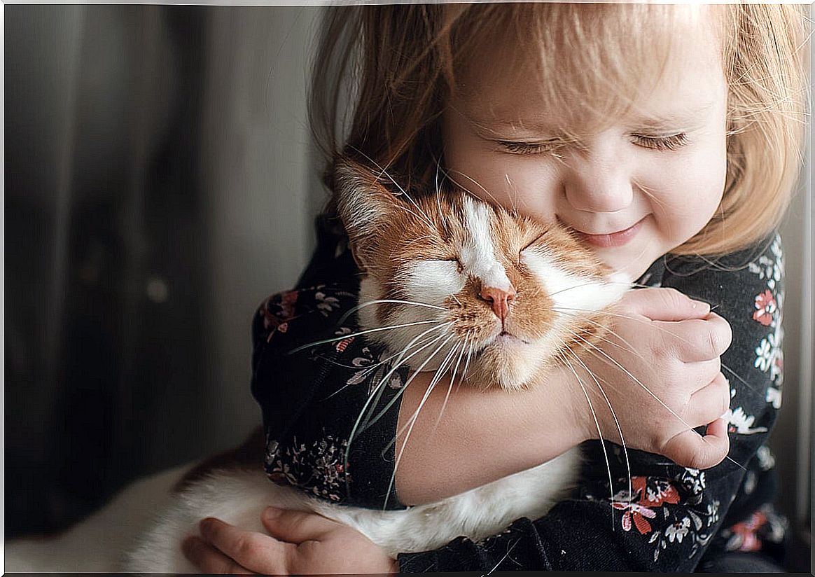 This is how you raise "good" children: love for people and animals